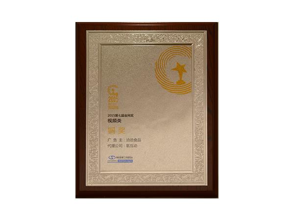 金網(wǎng)獎(jiǎng)視頻類銅獎(jiǎng)
