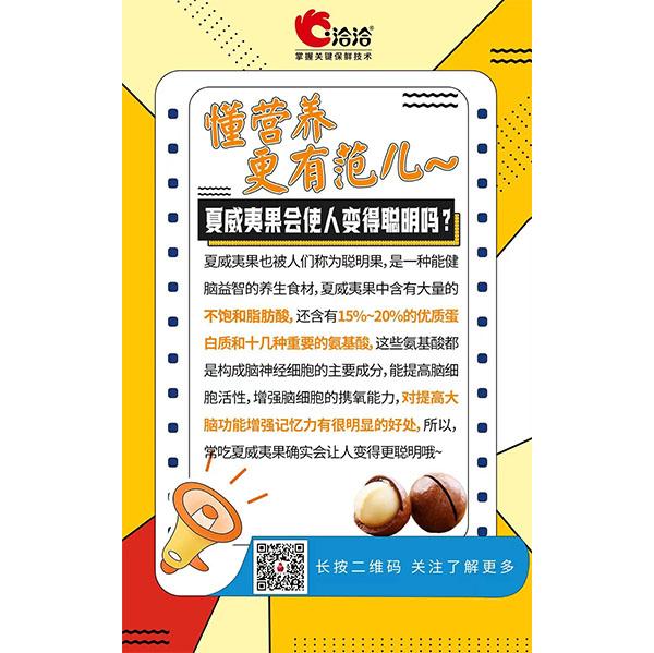 夏威夷果會使人變得聰明嗎？